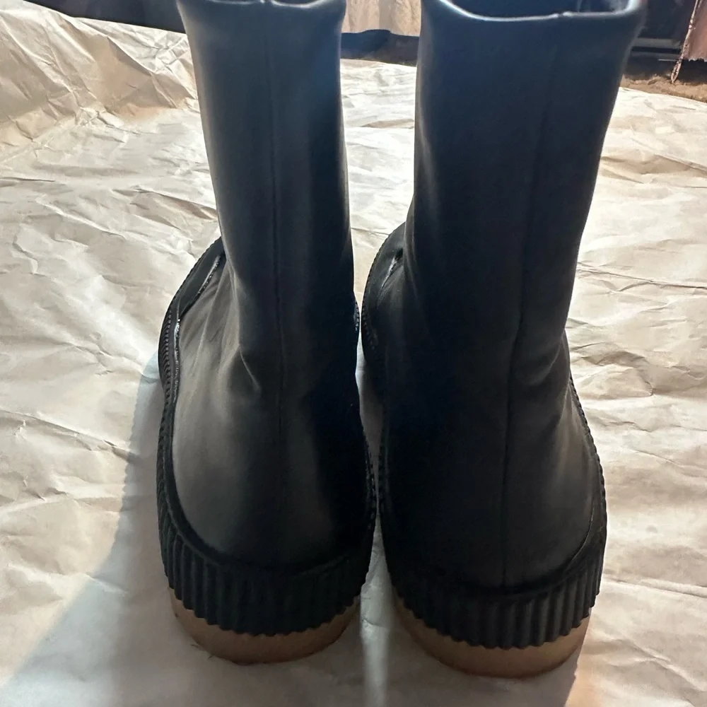 Zara Black Men's Rain Boots